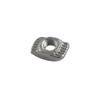 QWORK® 100 Pack M4 T-nut, Nickel-Plated Carbon Steel T Slot
