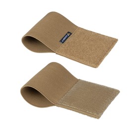 IDOGEAR Tactical Tourniquet Holder for Duty Belt Elastic TQ Tourniquet Kit Pouch Tactical Belt Vest Chest Rig Bags (Coyote Brown)