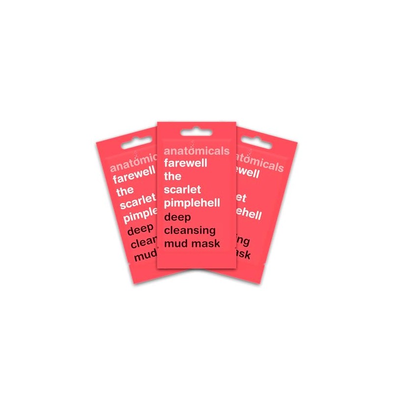 Anatomicals Deep Cleansing Mud Mask Beauty Face Mask 15ml -