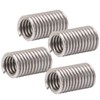 50Pcs Wire Thread Insert Stainless Steel Bushing Screw Hole Repair
