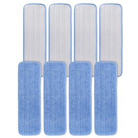 Sgizoku Microfiber Absorbing Pads Compatible with E -Cloth Deep Clean Mop Replacement,Universal Washable Mop Head Refill for All Hard Floors - 2 pack