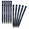 CLARO Trion+ Ballpoint Pens, BLACK, Medium Point (1.0mm), Pack of