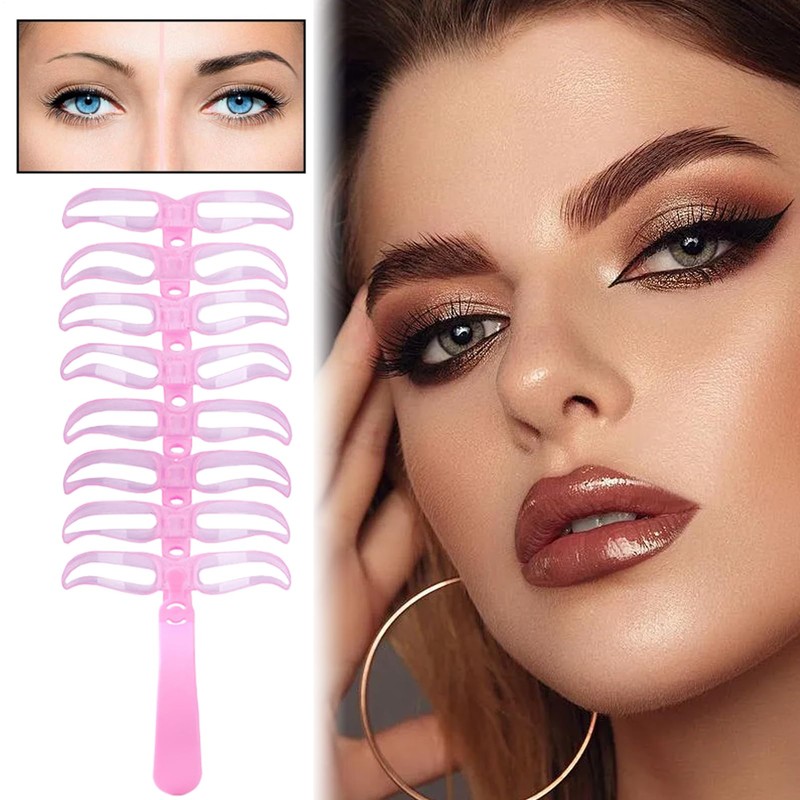 Eyebrow Stencil Kit for Women - 8-Styles Eye Brow Shaper