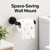 Matte Black Bathroom Hardware– Toilet Paper Holder