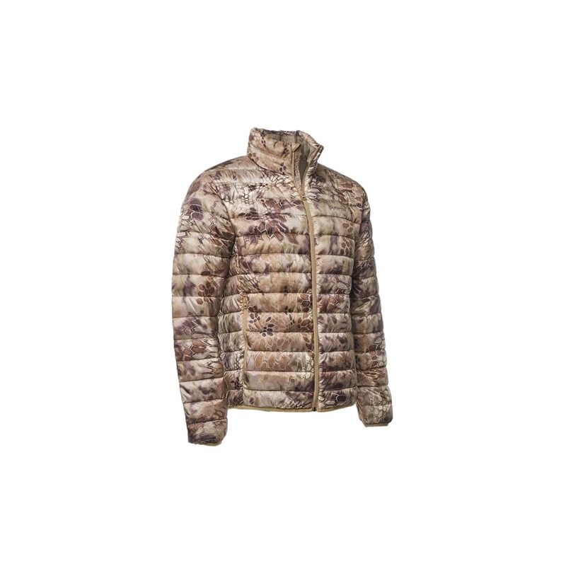 Kryptek Men's Standard Cirius Packable Down Hunting Jacket, Highlander, X-Large