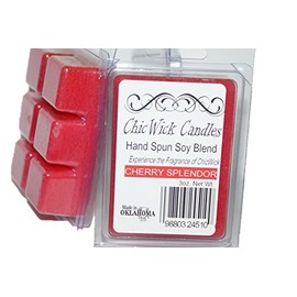 ChicWick Candles 2Pack Cherry Splendor Soy Blend Wax Melts 6oz 12 Wax Cubes Wax Tarts Wax Chunks,100 Plus Hours of Quality Fragrance