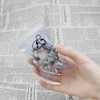 DOERDO Clear Jewelry Pouches Antitarnish Plastic Bags for Packaging Jewelry
