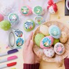 500 PCS Easter Stickers Roll Bunny Rabbit Eggs Pattern Easter
