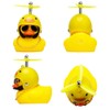 wonuu Rubber Duck Car Decorations Cute Yellow Duck Car Dashboard