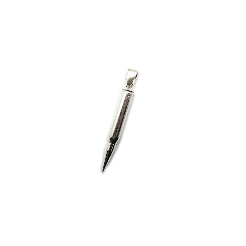 Sterling silber anhänger solide 925 Scharfschützenkugel Empress jewellery PE001371
