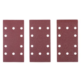 Ryobi TSA10 Assored 1/3 Sheet Sanding Pads for all 1/3 Sheet Sanders -Set of 10,118mm * 95mm