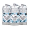 Crystal Essence CRYSTAL Unscented Mineral Deodorant Stick (3 Pack) -