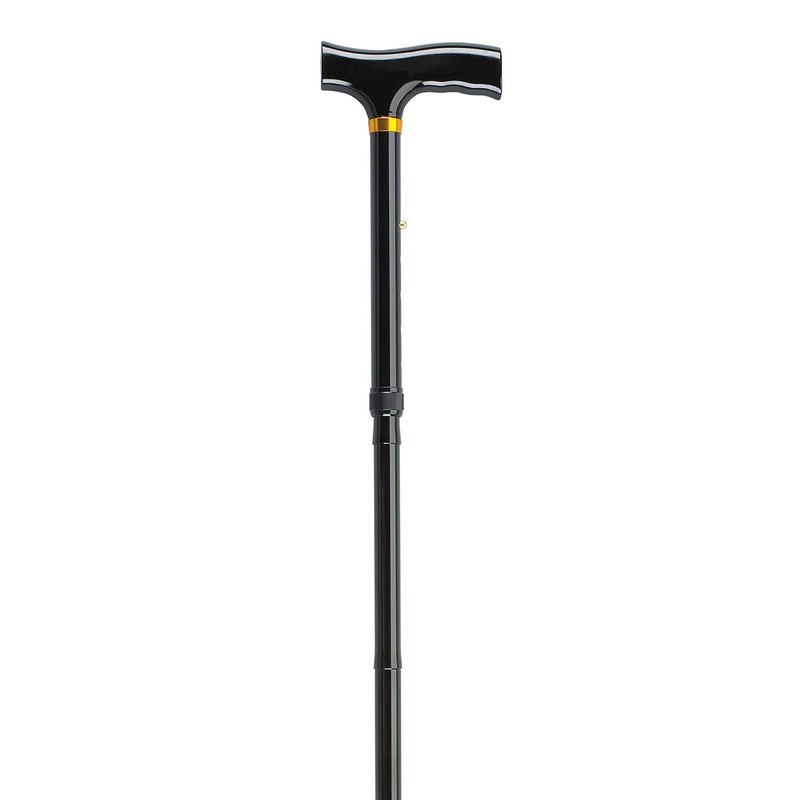 DSS Adjustable Aluminum Canes (Folding Cane 33-37quot; Black)