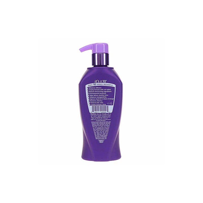 It's a 10 Haircare Silk Express Miracle Silk Shampoo, 10