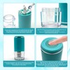 LADYPONYCSC Contact Lens Cleaner Machine, Portable Ultrasonic Soft & Colored
