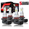 CHUSYYRAY 9005 9006 LED Headlights High Low Beam Bulbs 100W