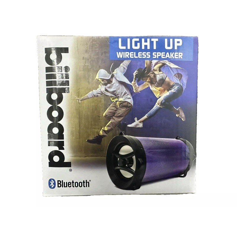 Billboard Light Up Wireless Speaker Rechargeable Multi Function LED Micro