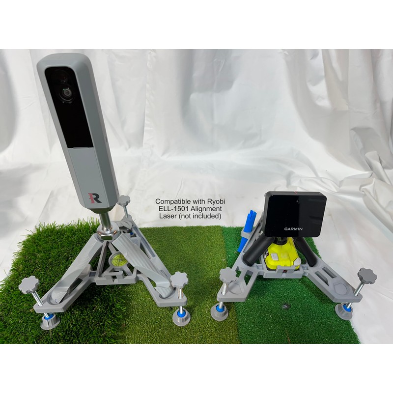 Leveling and Alignment Stand for Rapsodo MLM2Pro and Garmin R10