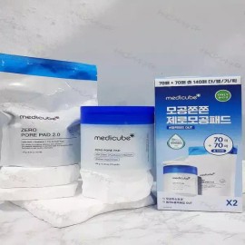 MediCube 메디큐브 제로 모공 패드 2.0 70매 1+1 본품 리필 기획 x3SET(SH) Medicube Zero Pore Pad 2.0 70 Sheets 1+1 Main Product Refill Set x3 (SH)