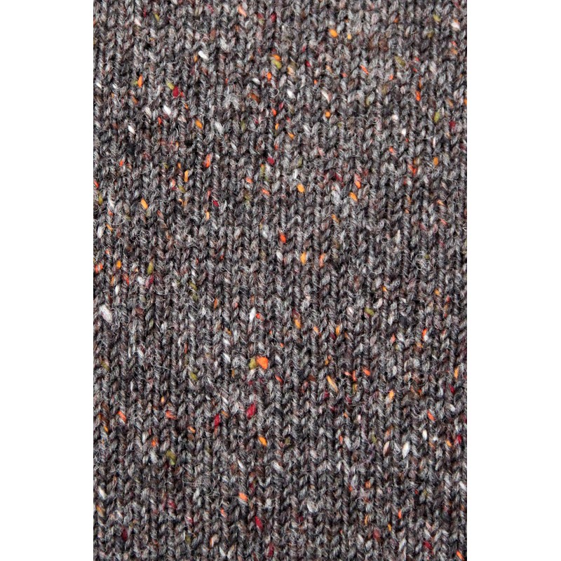 Aran Crafts Men's Irish Cable Knitted Wool Half Zip Sweater