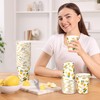 Kochorie 200 Pieces Lemonade Paper Cups 9oz Disposable Yellow Paper