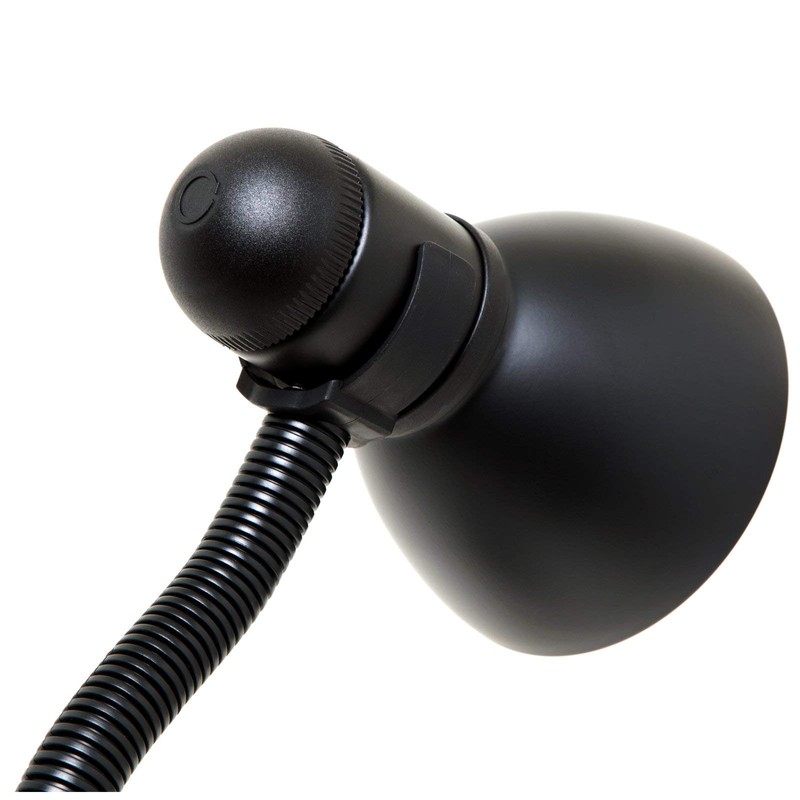 Boston Harbor Flexible Desk Lamp, Black