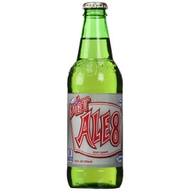 Ale 8 One Diet Soft Drink , 12 Ounce (6 Glass Bottles)