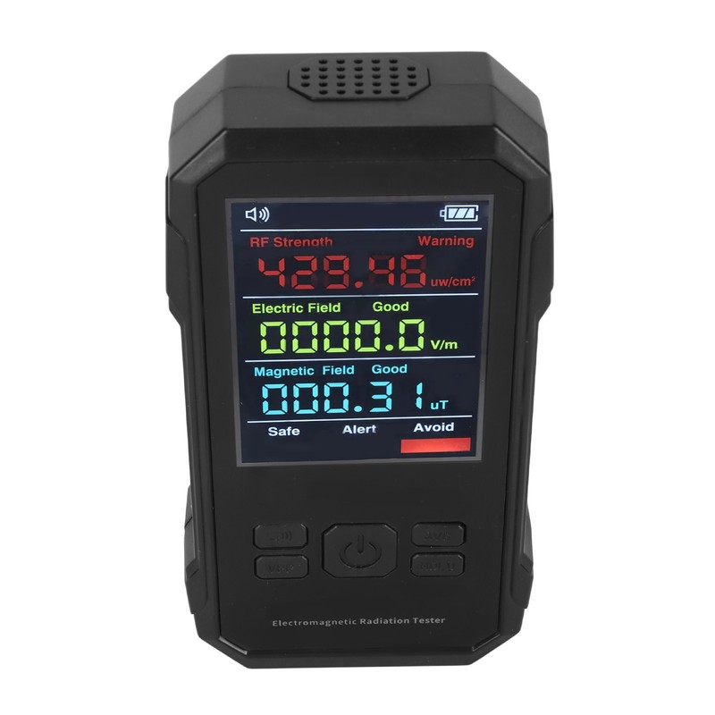Electromagnetic Radiation Detector Professional Handheld Digital Radiation Detector with LCD