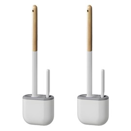 Toilet Brush Set2-Wood