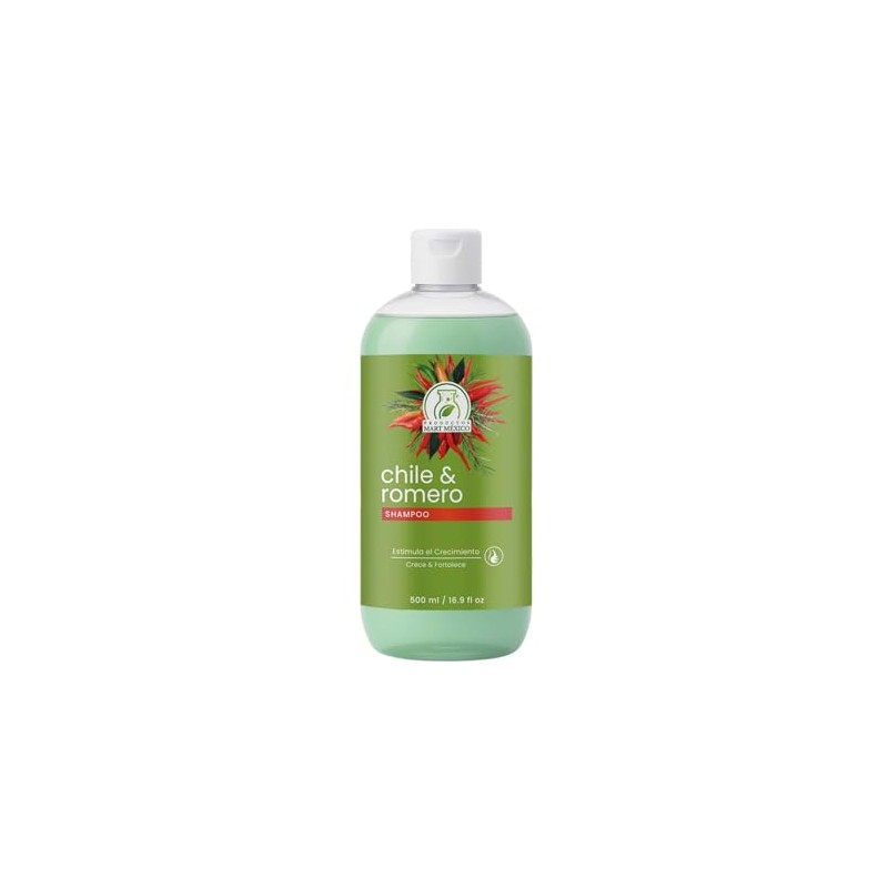 Shampoo De Chile & Romero Capilar Brillo - Estimula 500