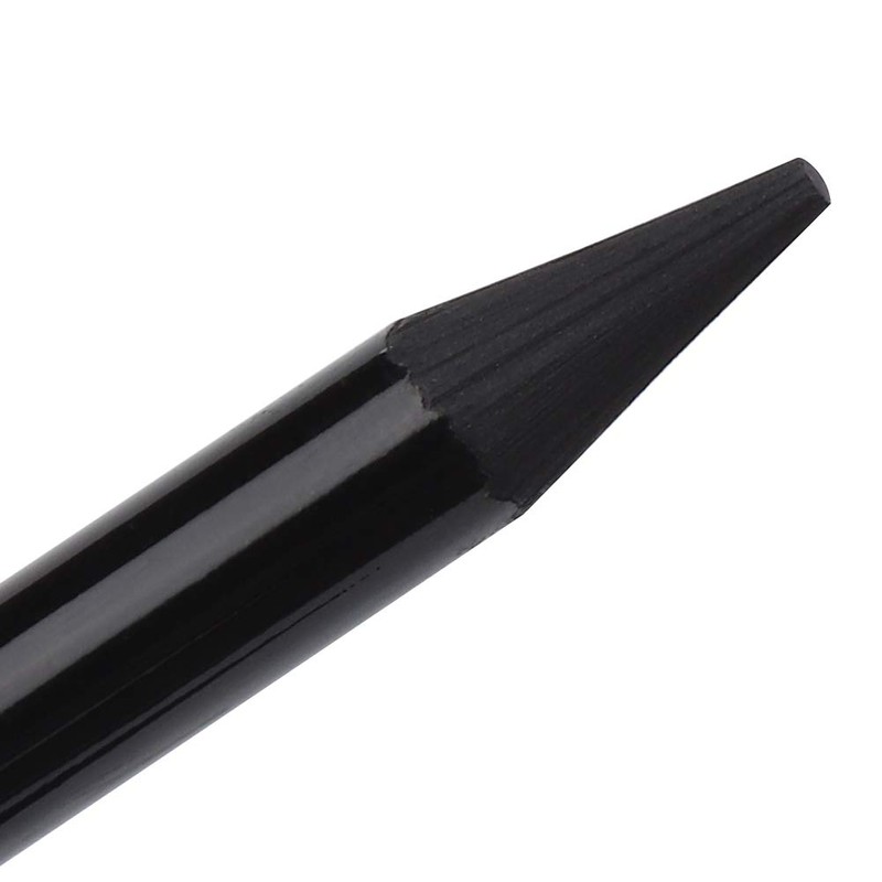 Pure Carbon Sketch Pencil, Professional Hard/Medium/Soft Woodless Charcoal Drawing Tool