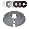 FUX 2 Pieces Radiator Pipe Covers for Pipe diameters 12mm-35mm;