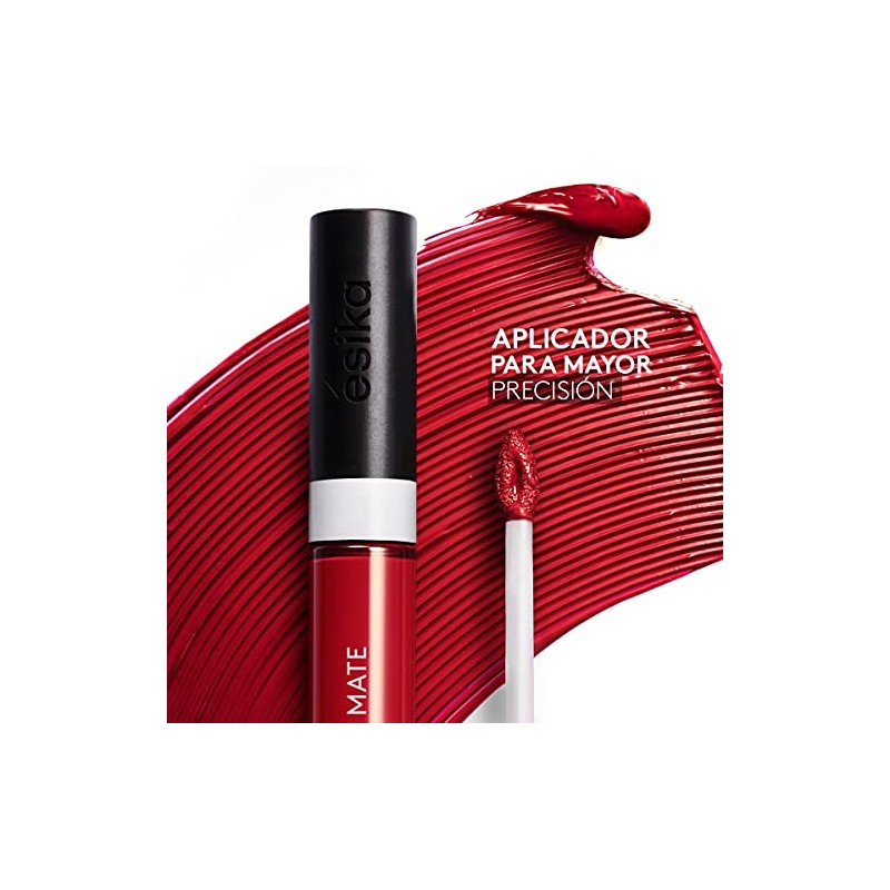ESIKA ésika - Labial Líquido No Transfer Hidracolor Mate, 6