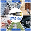 Evertools Mini Bolt Cutter, 8 inch Cr-V Steel Wire Cutter