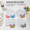 Butterfly Silicone Molds Butterfly Polymer Clay Mold Set of 4