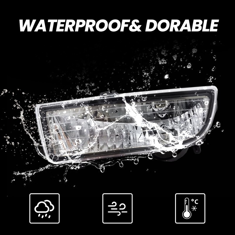YLT AUTO A Pair of Front Bumper Running Fog Light