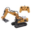 1/20 Excavator Rotate 680 Degrees 11 Channel Crawler Excavator Competition