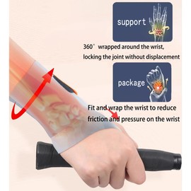 【2pcs】Wrist supporter attached tendon shaft joint protection thumb supporter pressure control base of thumb supporter protection prevention of injury wrist supporter ultra-thin, lightweight sweat-absorbing fast drying sports housework childcare Computer/