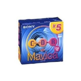 Sony 5MCR-156A 8cm CD-R 5-Pack for Mavica
