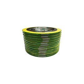 Sterling Seal 90002316GR300X12 316L Stainless Steel spiral Wound Gasket with Flexible Graphite Filler, for 2" Pipe, Pressure Class 300# (QTY: 12) , green Band with Grey Stripes (Pack of 12)