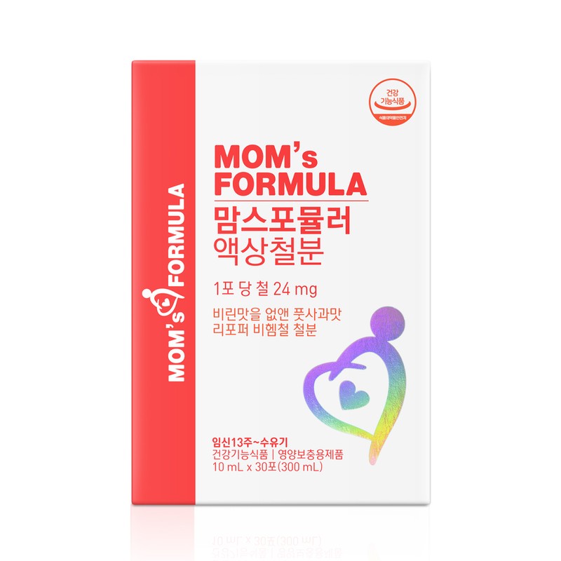 Moms' Formula Liquid Iron Supplement for Pregnant Women - 1