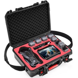 XYYORITRIX Mavic 4 Pro Hard Case Compatible with DJI Mavic 4 Pro,Waterproof Pressure Resistant Carrying Case,Compatible DJI RC2/RC Pro2 Controller (With Shoulder Strap)