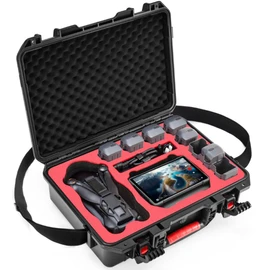XYYORITRIX Mavic 4 Pro Hard Case Compatible with DJI Mavic 4 Pro,Waterproof Pressure Resistant Carrying Case,Compatible DJI RC2/RC Pro2 Controller (With Shoulder Strap)