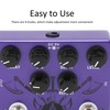 Guitar Effect Pedal Reverb Digital Delay 2 in 1 True