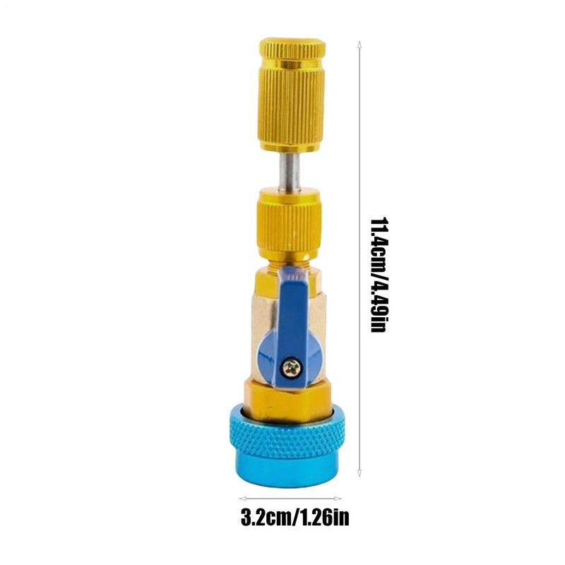 Valve Core Removal Tool HVAC | Multifunctional Valve Core Removal