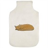 'Sleeping Ginger Cat' Hot Water Bottle Cover (HW00018816)