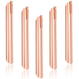 Restaurant Crumb Sweeper, Crumbers for Servers, Bread Scraper for Crumbs on Table & Tablecloths, Restaurant Supplies for Kitchen, Server Tools for Waiters, Waitresses and Server (5 PACK, Rose Gold)