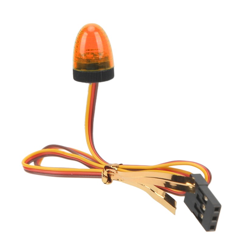 RC Car Alarming Light 5 Light Modes High Simulation Round