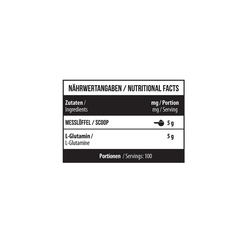 MST Nutrition Berlin Glutamine Pharm Powder 300 g Amino Acids