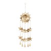 Deco 79 Metal Sun and Star Indoor Outdoor Windchime with